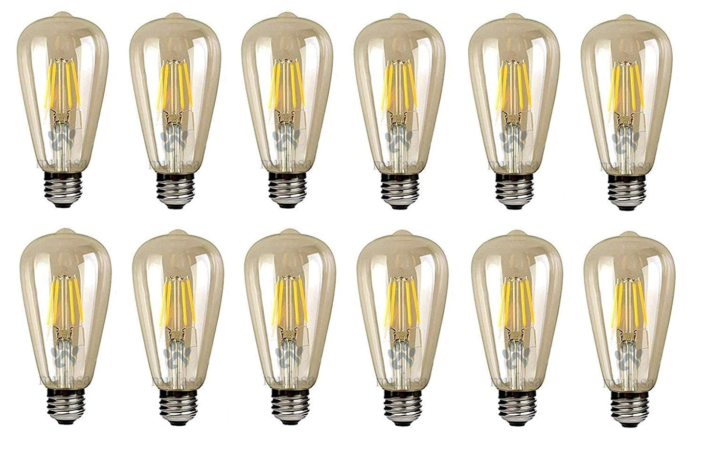 DesiDiya® Edison Tungsten Filament Antique Glass Light Bulbs